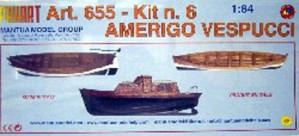 Mantua Amerigo Vespucci Baukasten 6. Schritt