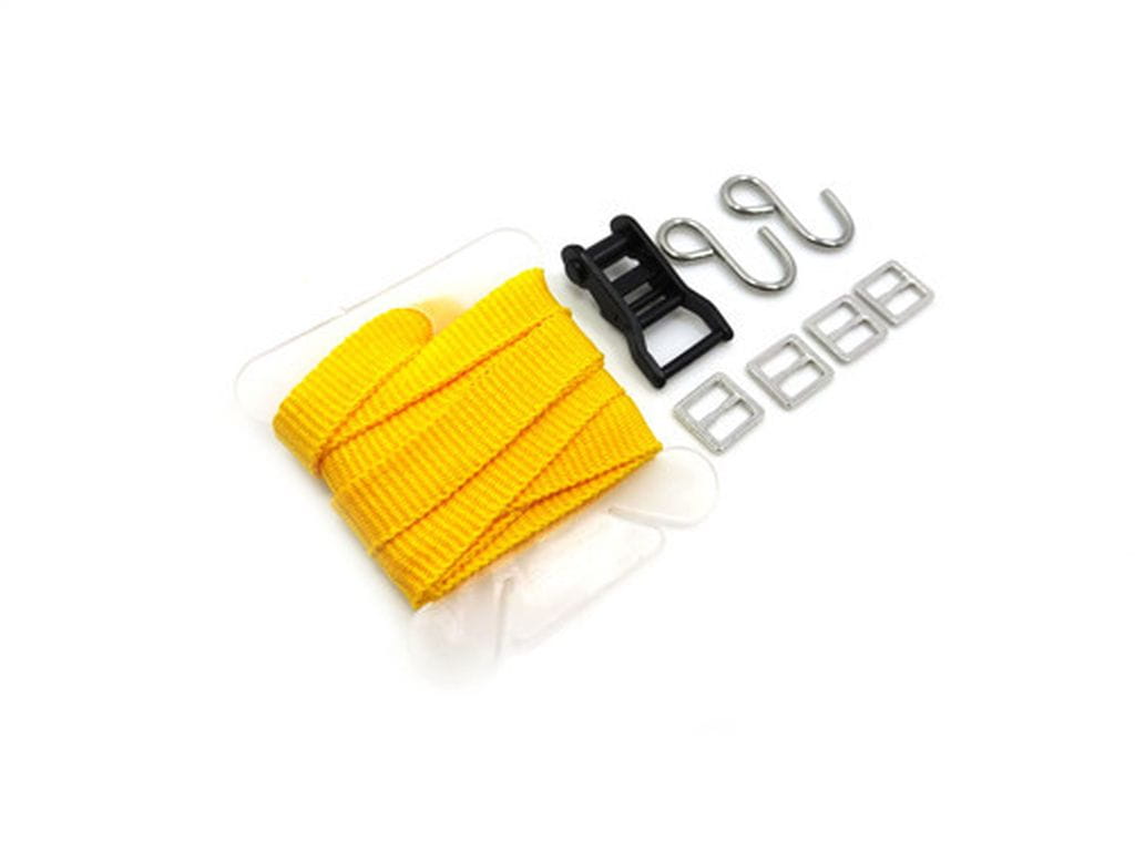 Thicon Verzurrgurt/Spanngurt Textil in gelb mit Metall-Spanner