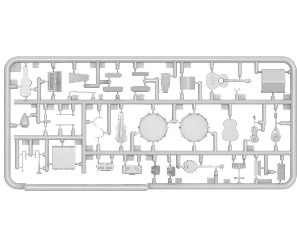 MiniArt 1:35 Figur Straßenmusiker 1930 Plastik Modellbausatz MiniArt 1:35 Figur Straßenmusiker 1930 Plastik Modellbausatz