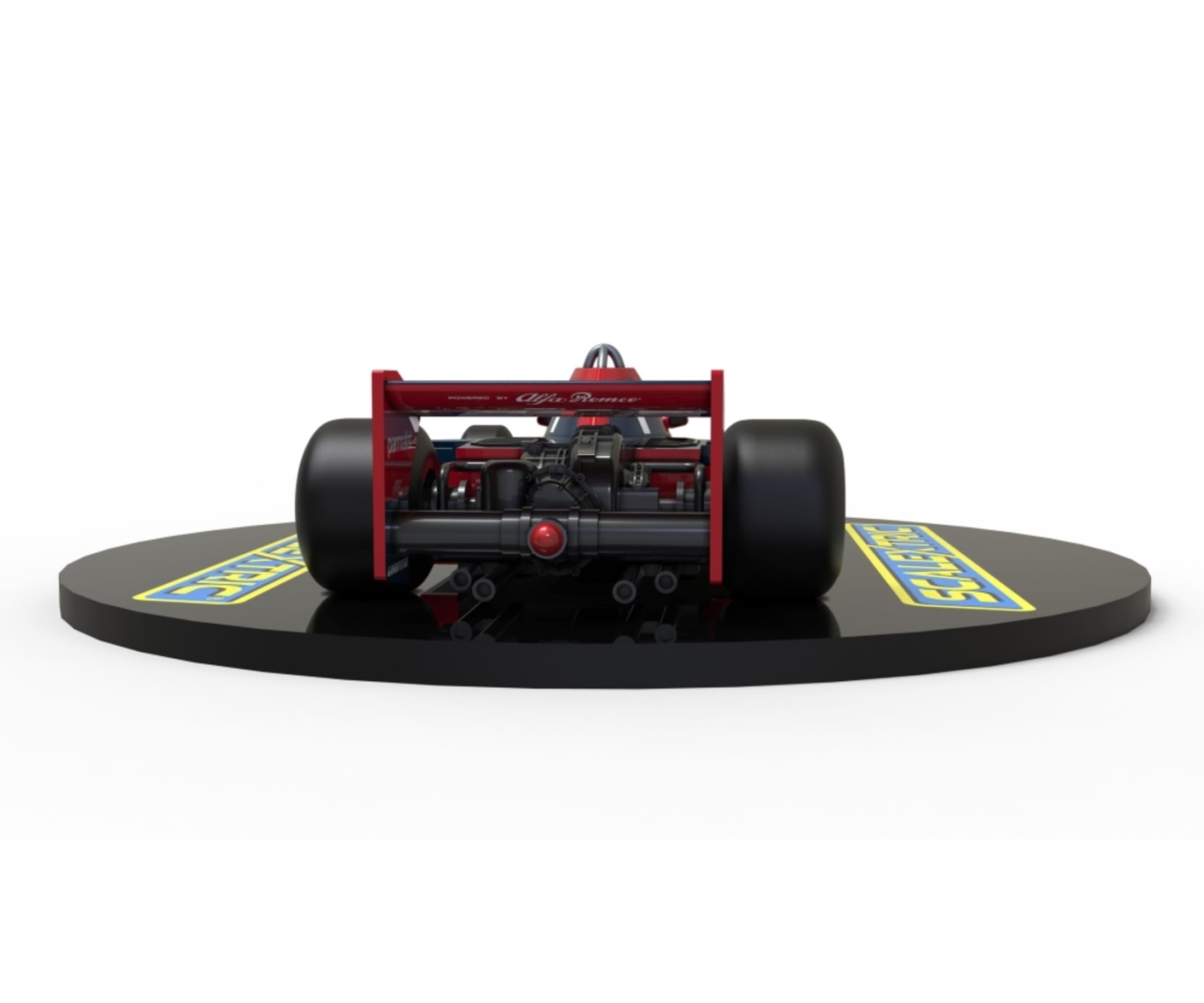 Scalextric 1:32 Brabham BT45 Lauda Itali Slotcar - Rennbahnauto