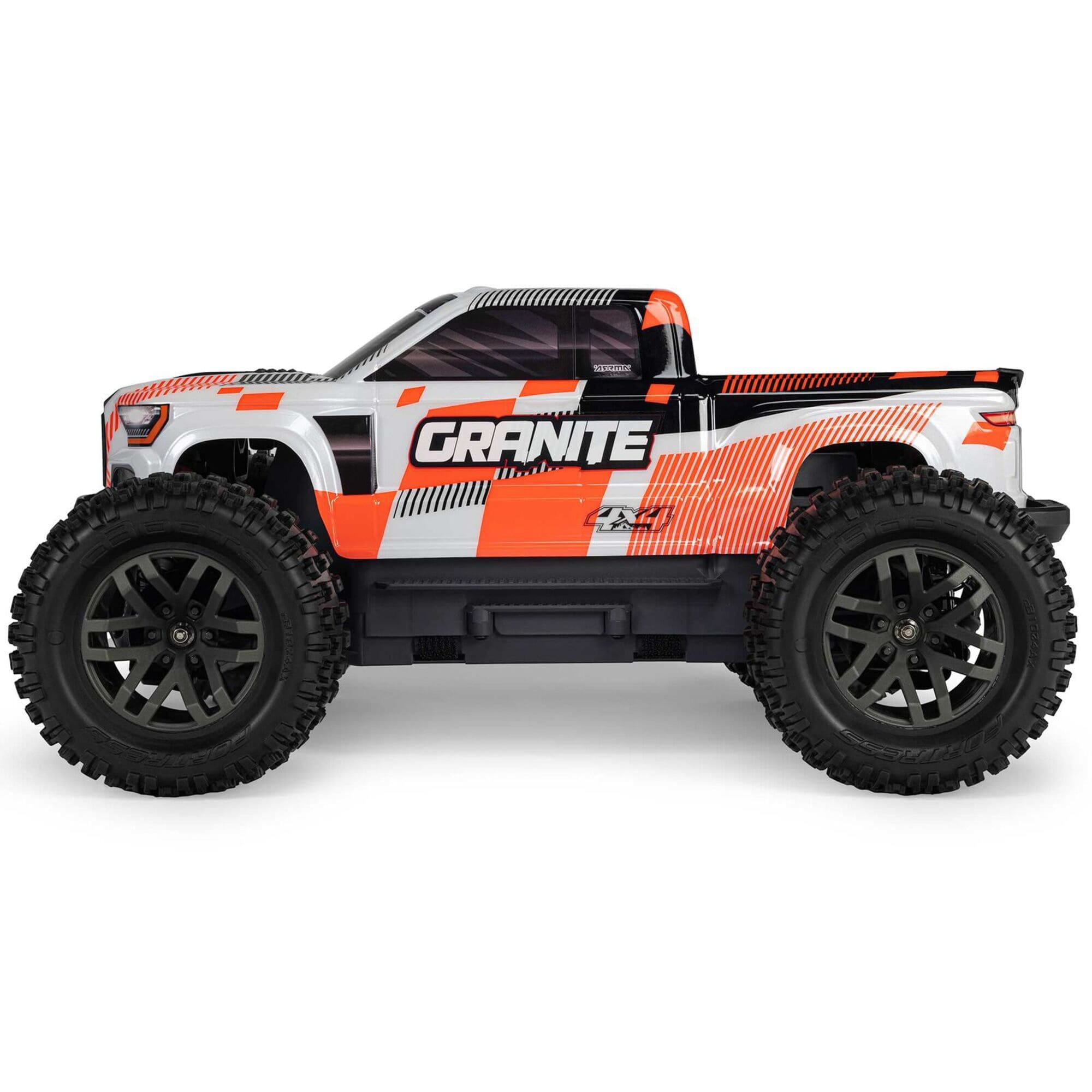 ARRMA 1_10 Granite Mega 665 4x4 RTR Monster Truck Orange