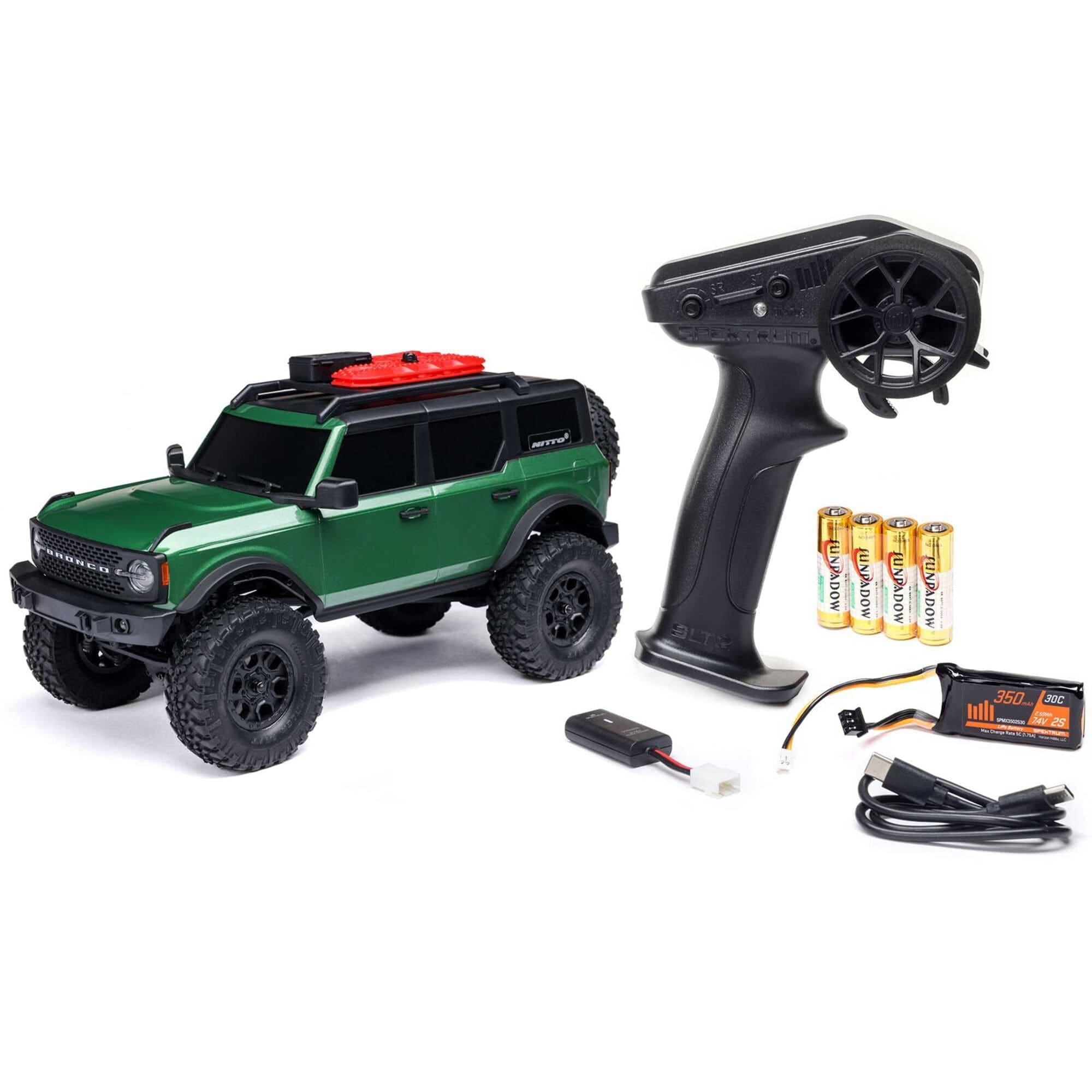 Axial SCX24 Ford Bronco RTR mit LED Allradantrieb und Scale Karosserie