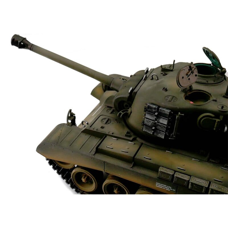 Torro M26 Pershing Snow Leopard RC Panzer 1_16 Gruen BB Metallketten RTR