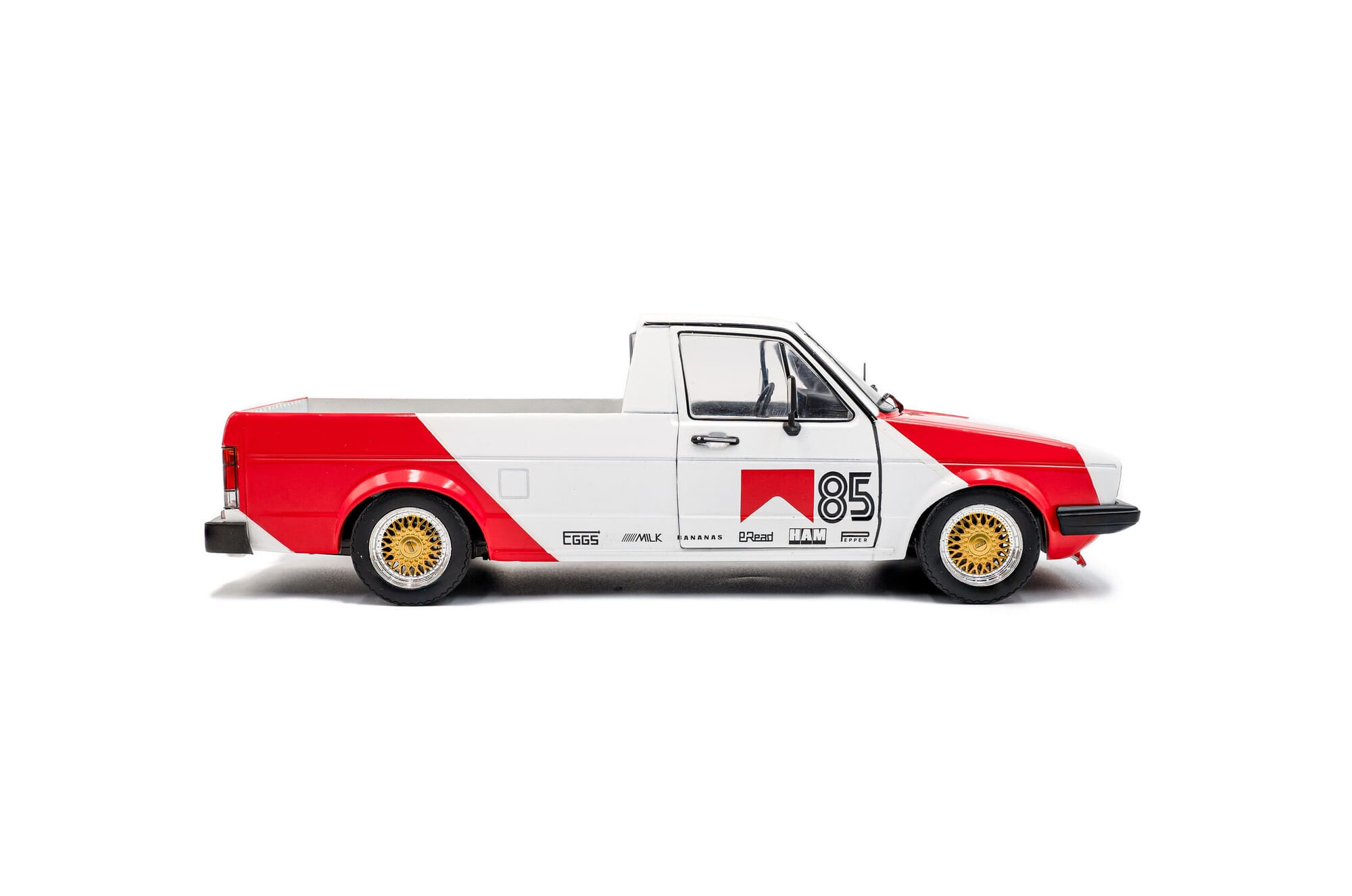 Solido VW Caddy Mk.1 M Racing Tribute Standmodellauto im Massstab 1_18