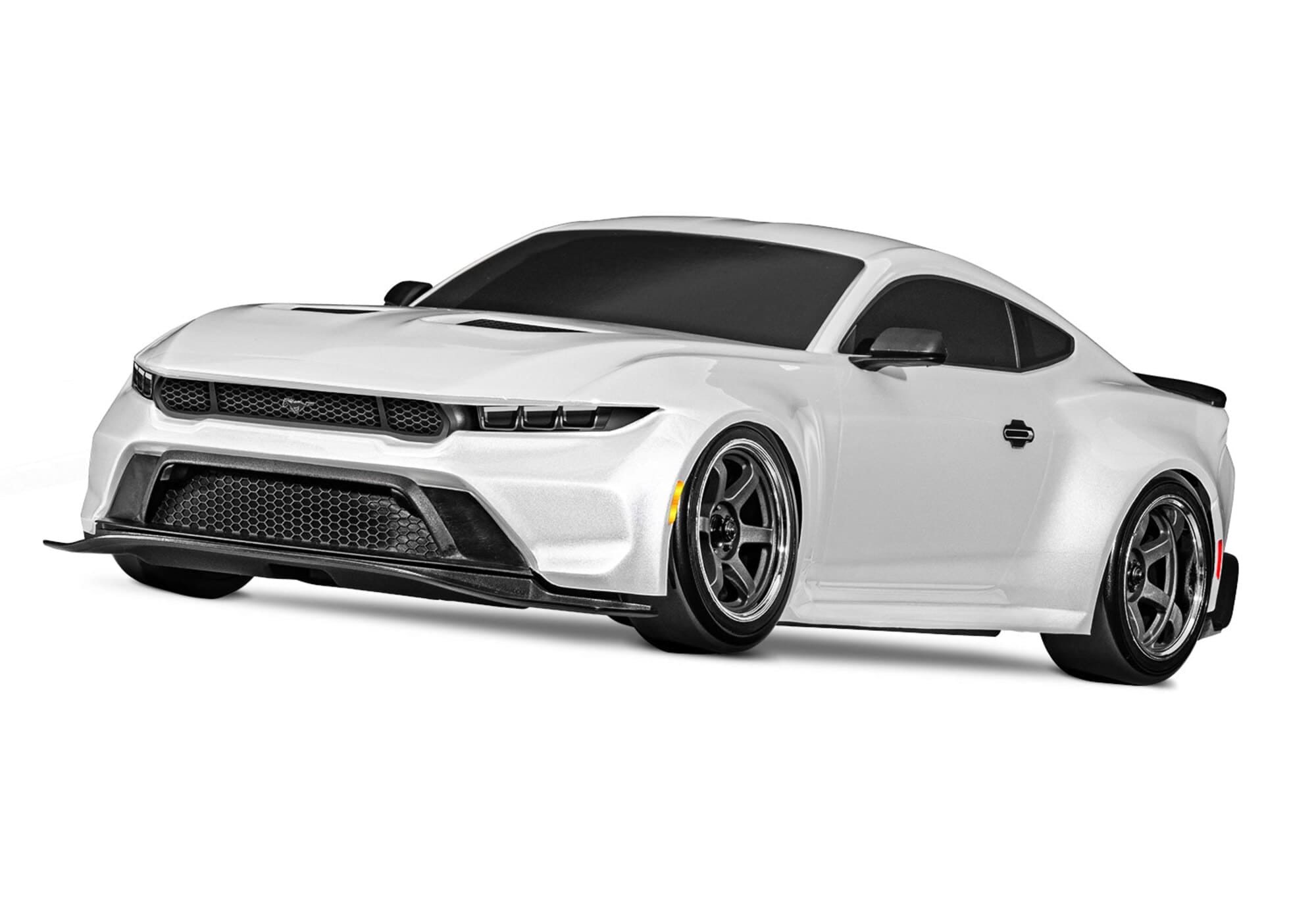 Traxxas 4-TEC Ford Mustang Drift weiss 1_10 RTR Modell mit TSM Drift-Technologie und 2WD Antrieb