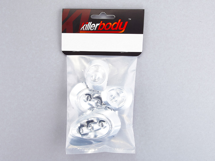Killerbody Alfa Romeo TZ3 corsa_ Chrom Scheinwerferreflektoren - RC-Zubehoer