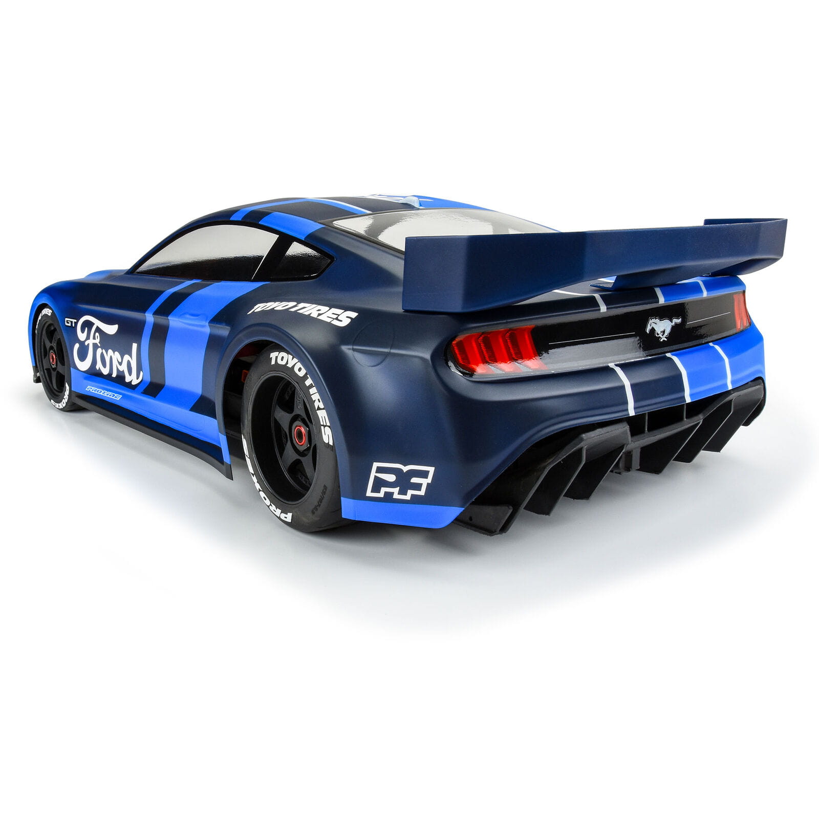 Protoform 1_7 2021 Ford Mustang GT Clear Karosserie fuer ARRMA Felony - RC-Zubehoer