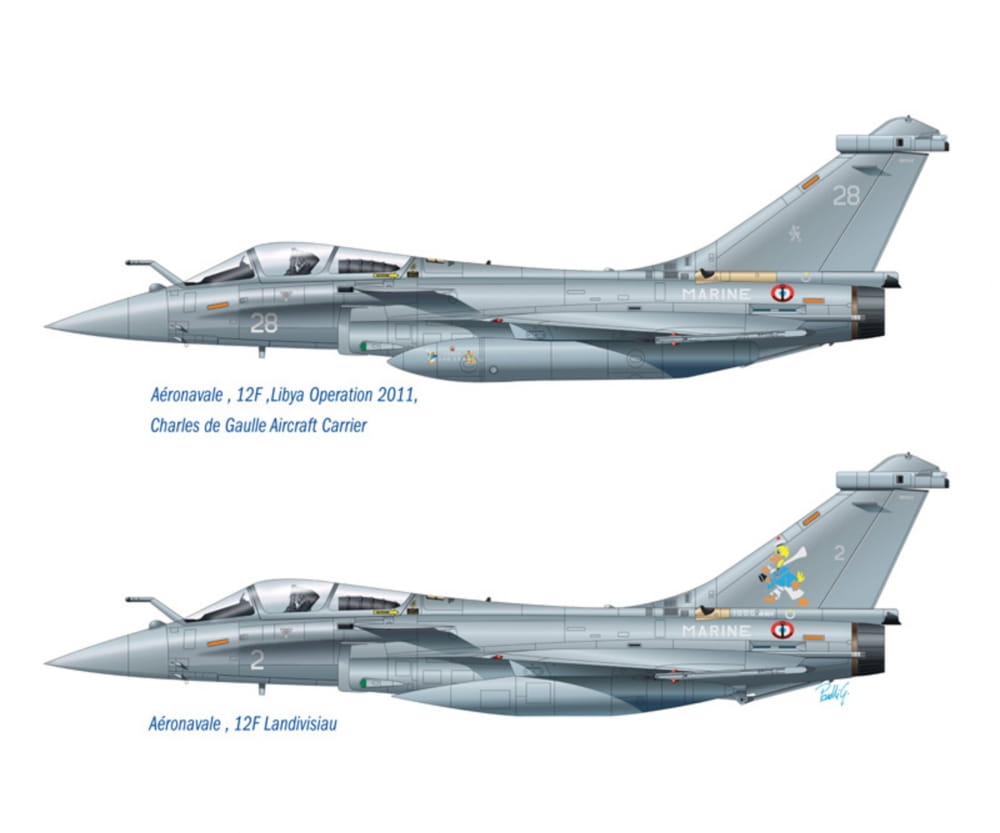 Italeri 1:72 RAFALE M Externe Operationen 2011