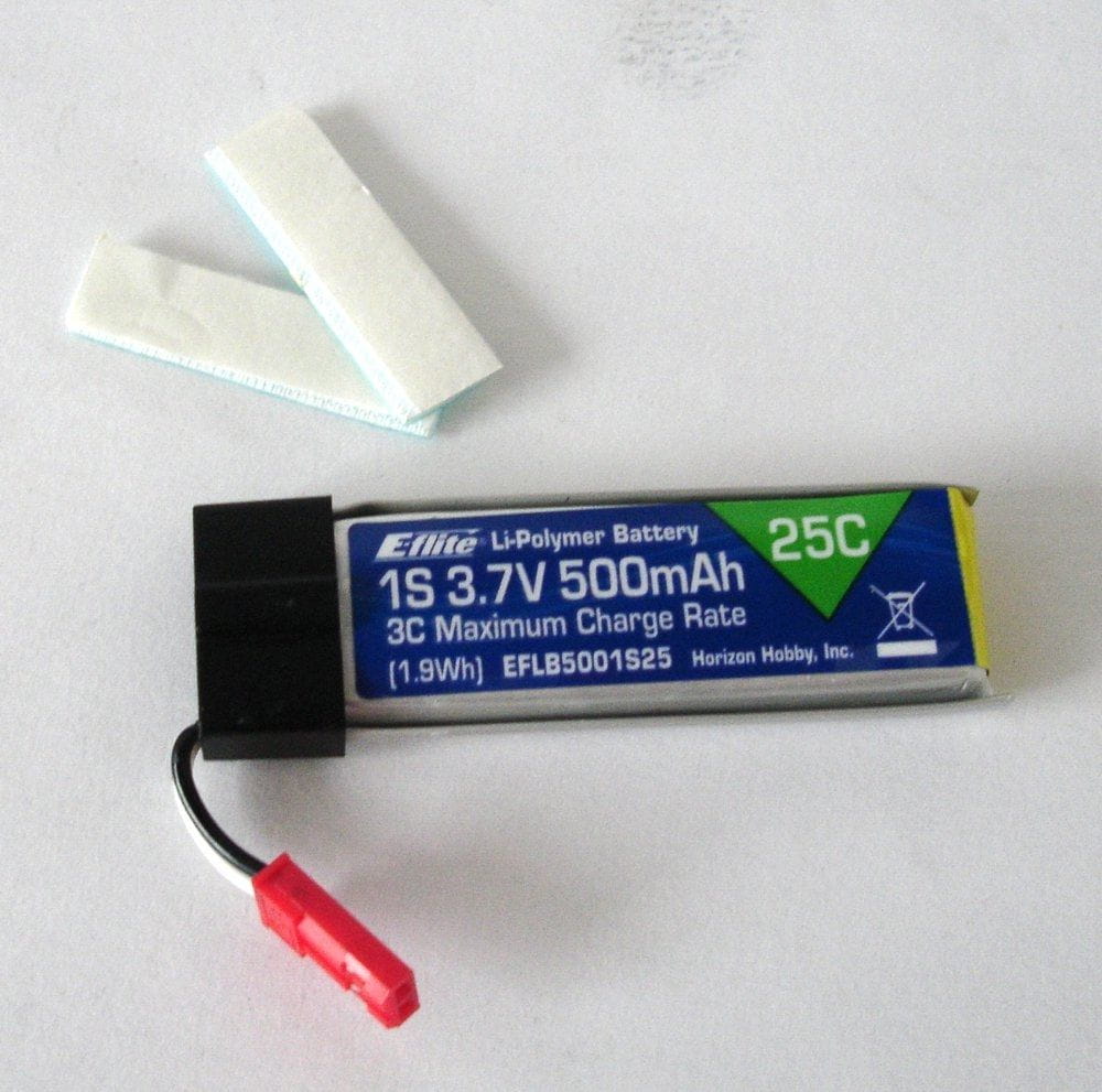 E-Flite Blade 120 SR / MQX Original Lipo Akku 3,7V 25C 500mAh E-Flite Blade 120 SR / MQX Original Lipo Akku 3,7V 25C 500mAh