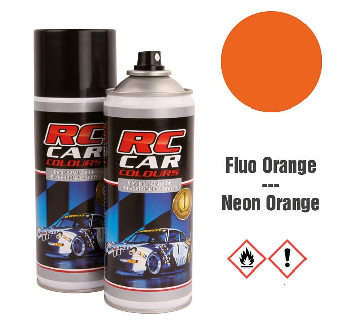 Robitronic Lexan Spray Fluo Dunkel Orange 1011 150 ml