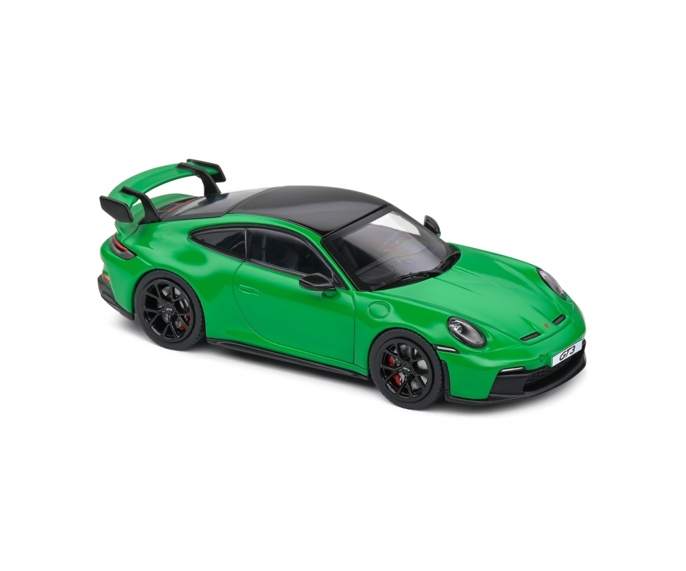Solido 1:43 Porsche 992 GT3 grün Modellauto