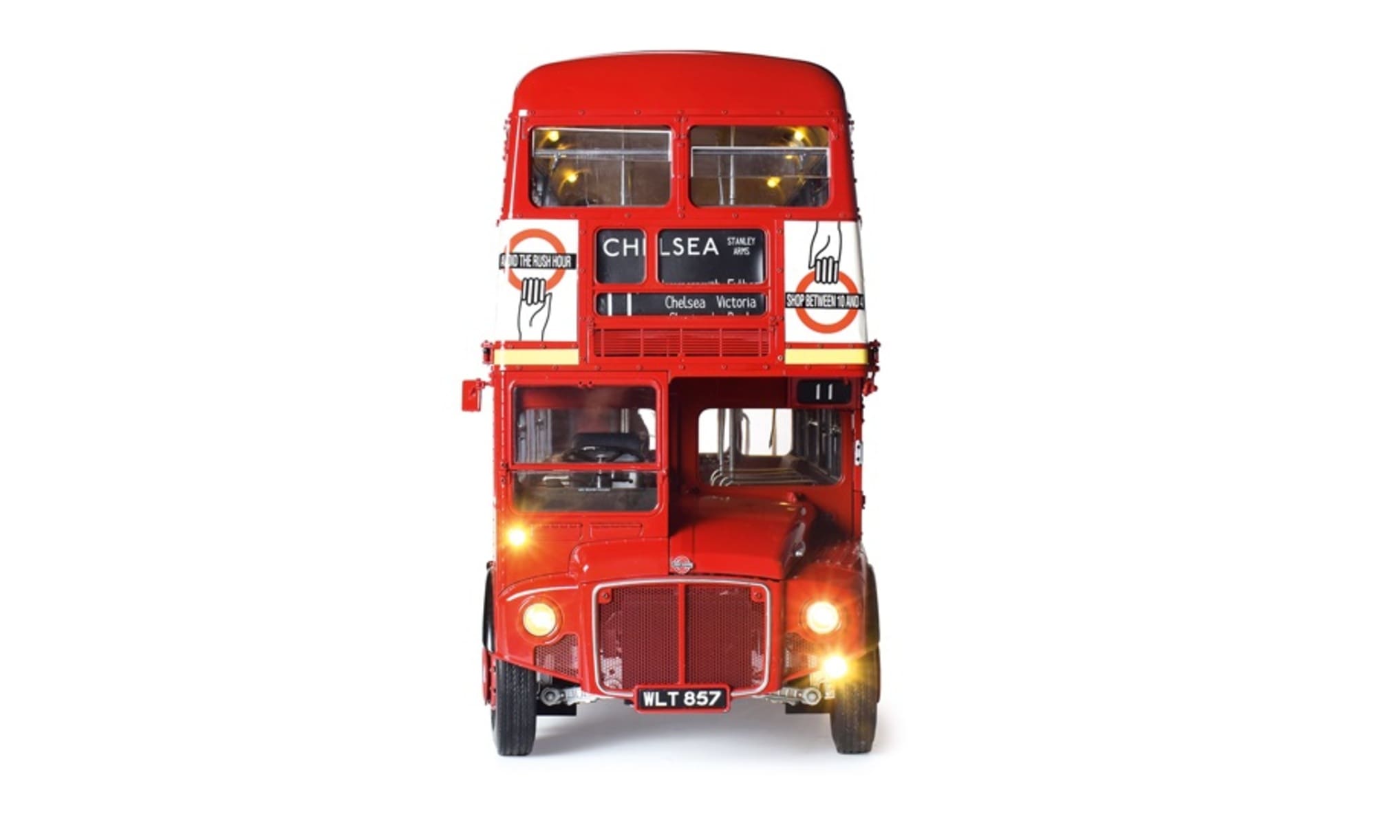 IXO London Bus Routemaster 1961 Modellbausatz aus Metall im Massstab 1_12