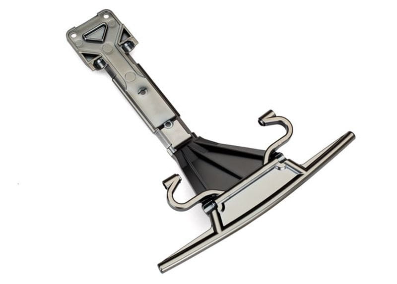 Traxxas Skid-Platte vorn _Plastik_ _satin schwarz chrome-plated_ - RC-Zubehoer