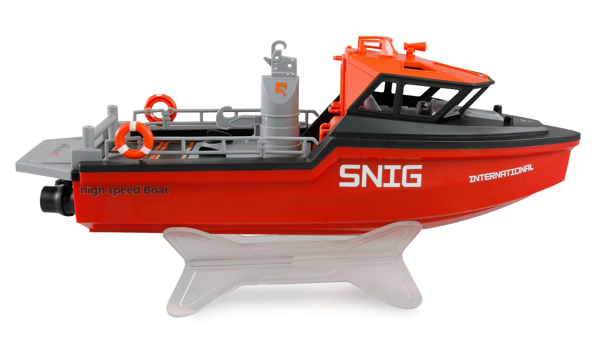 Amewi RC Rettungsboot brushless Jetantrieb 320mm RTR schwarz_rot - Art_-Nr. 26117