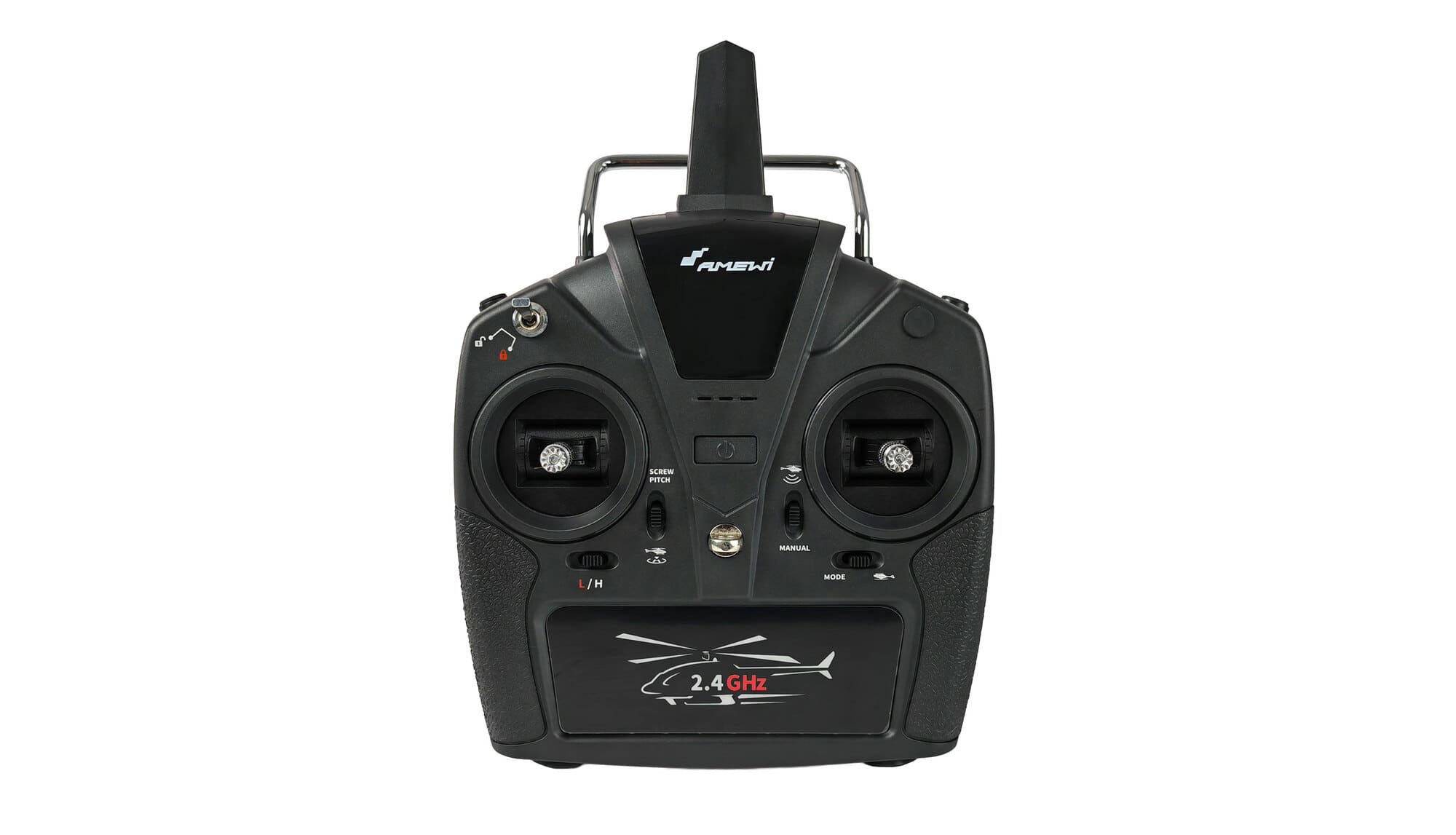 Amewi Bell 222 Airwolf Pro Helikopter 6-Kanal RTF mit Brushles