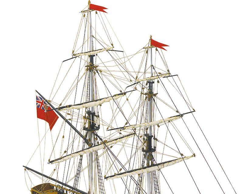 Mamoli Portsmouth Handelsschiff 1:64 Holz Bausatz
