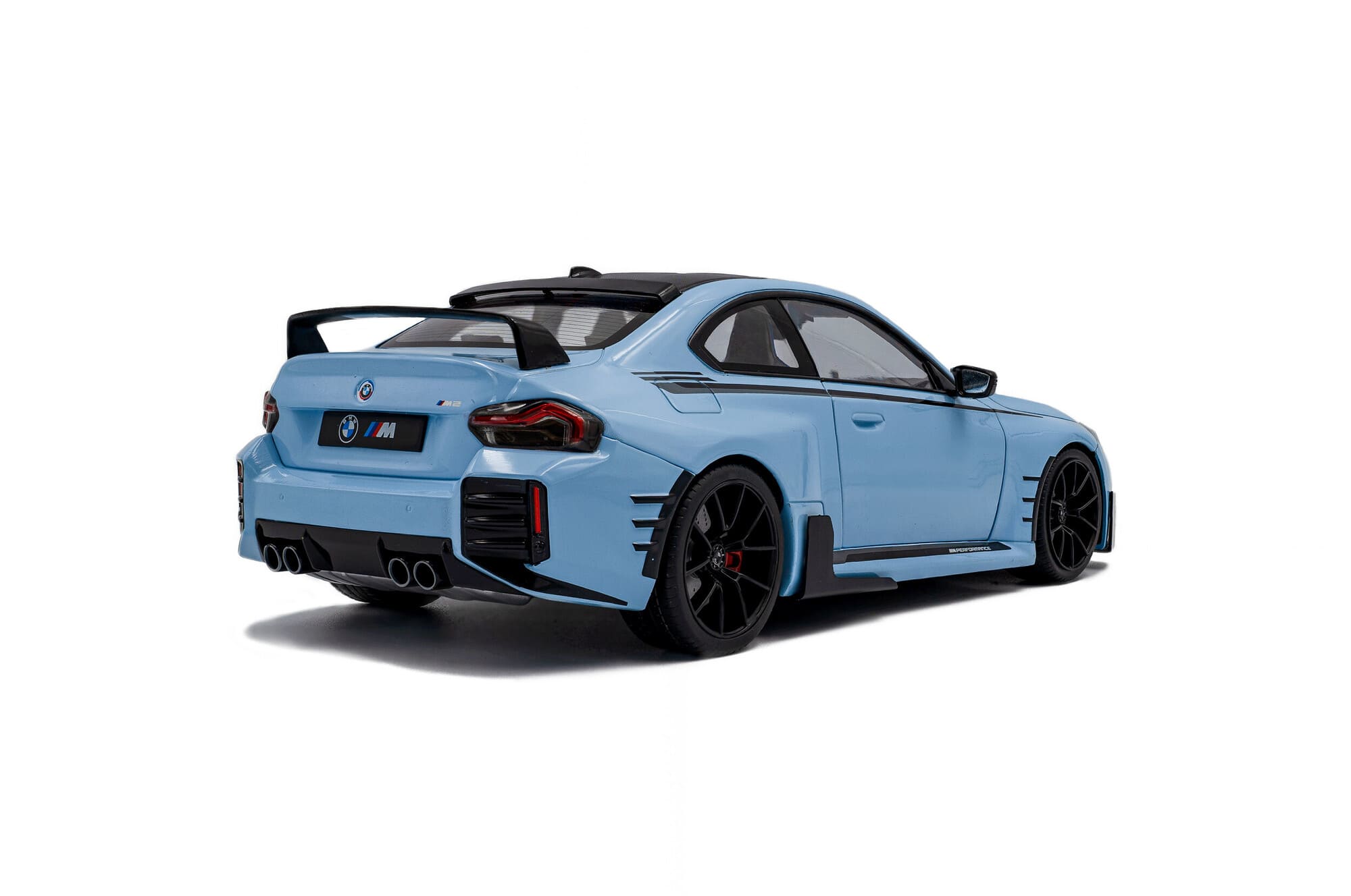 Solido BMW M2 G87 Performance Parts Zandvoort Blau Standmodellauto 1_18