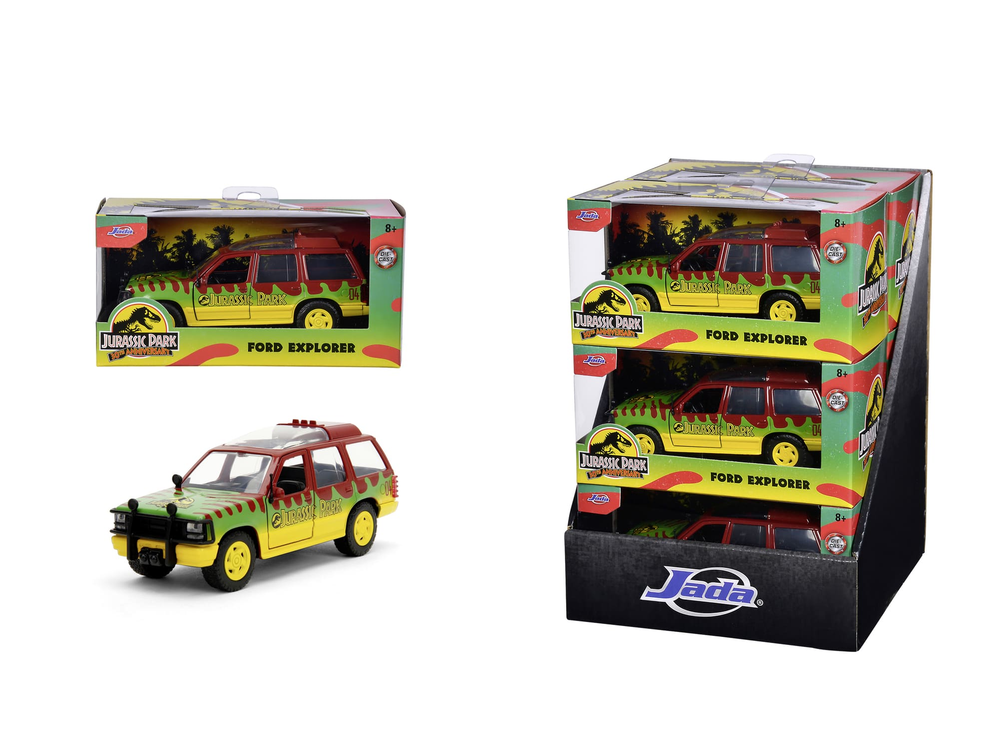 Jada Jurassic World 1993 Ford Explorer 1_32 - RC-Zubehoer