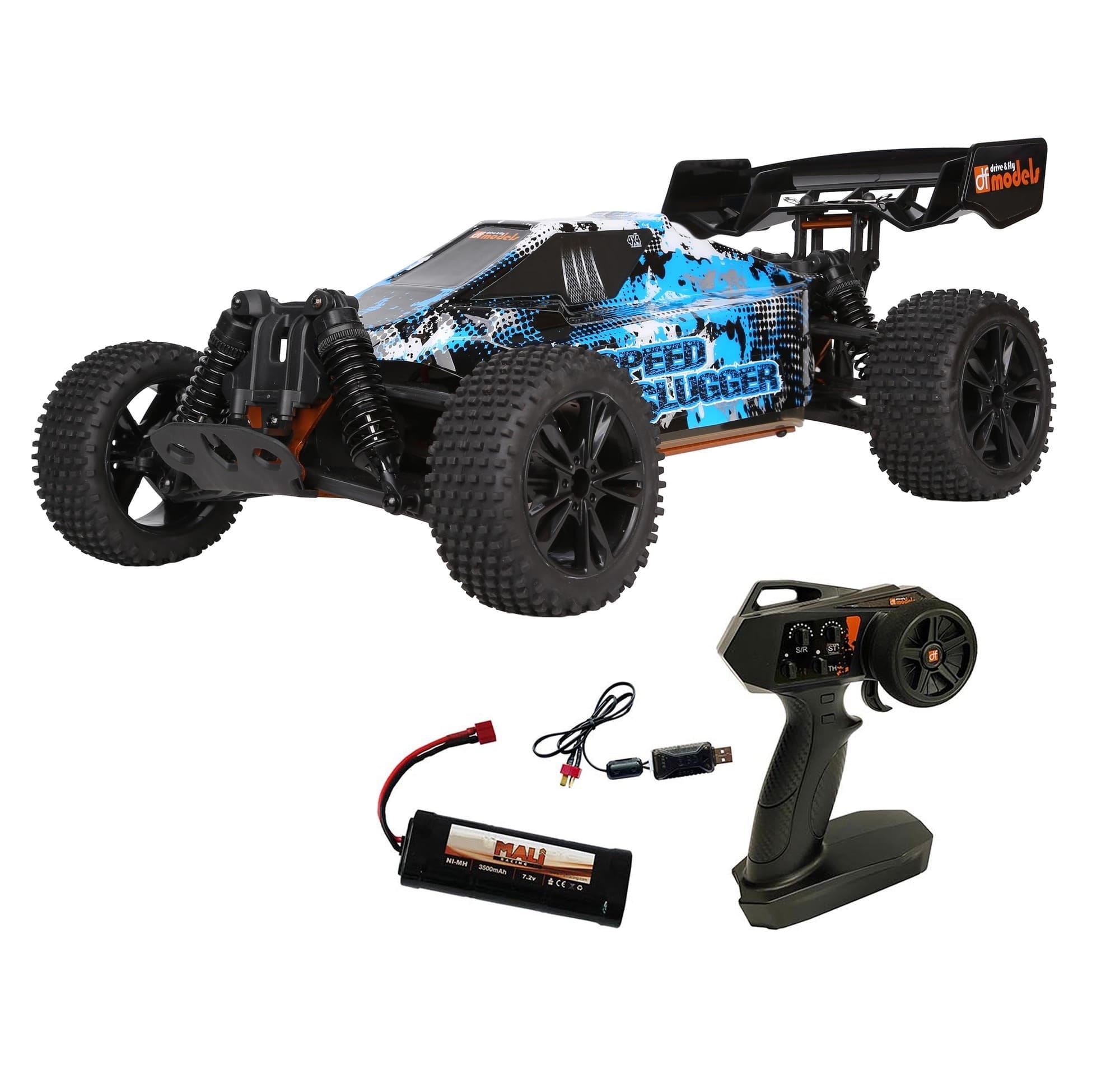 DF Models SpeedSlugger RC Buggy 1_10 RTR mit Akku