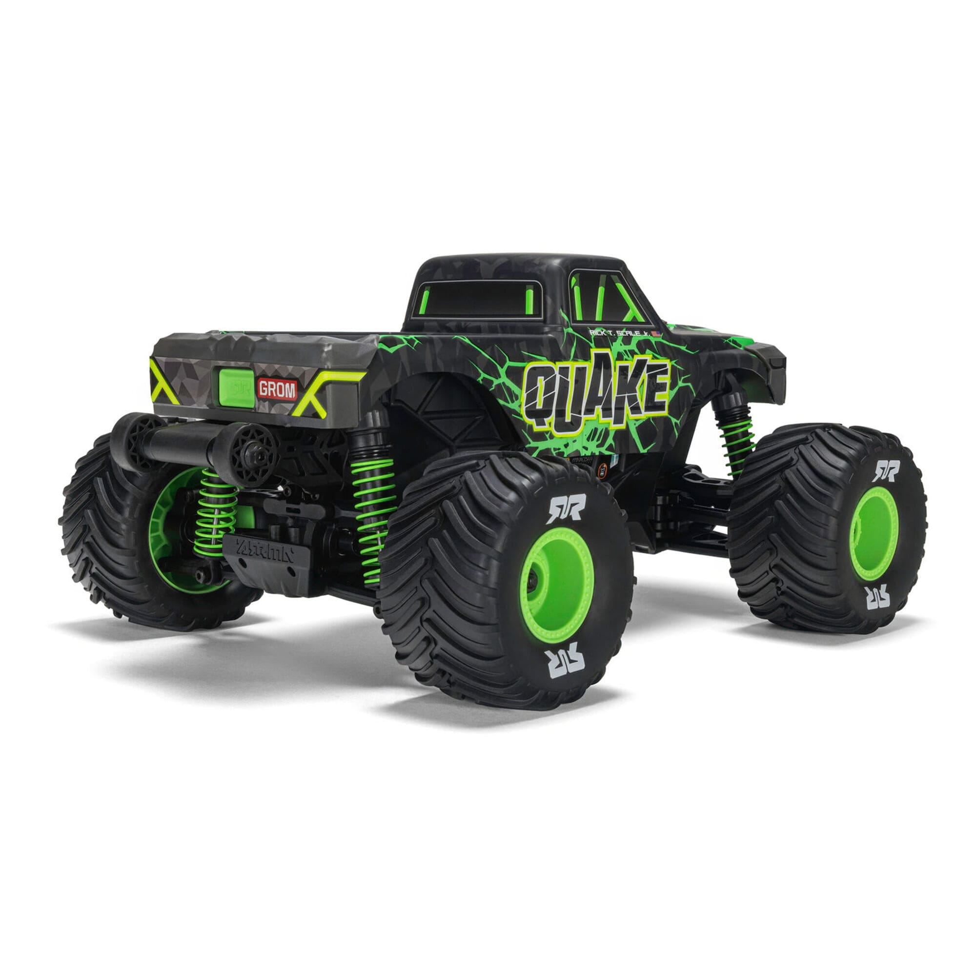 ARRMA Quake Grom 4x4 RTR 1_16 Monster Truck in Gruen mit Akku und Ladegeraet