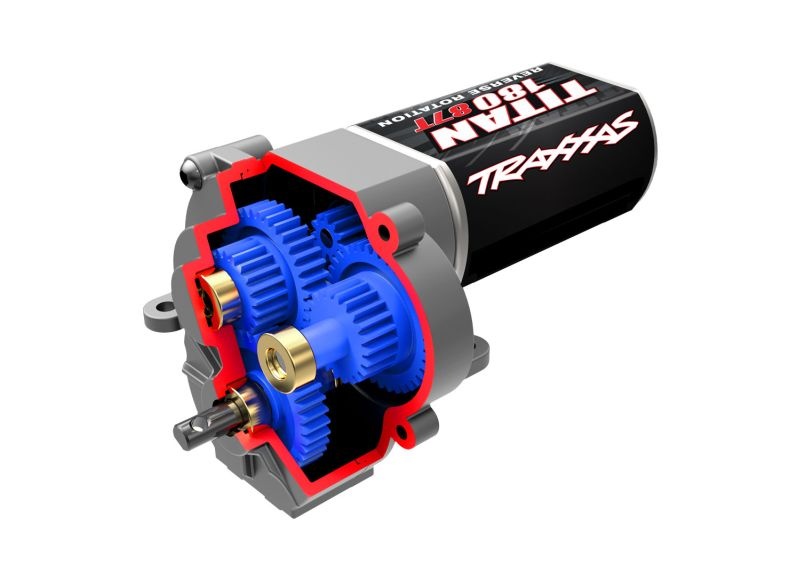 Traxxas Getriebe u. Motor komplett_  Speed Untersetzung - RC-Zubehoer