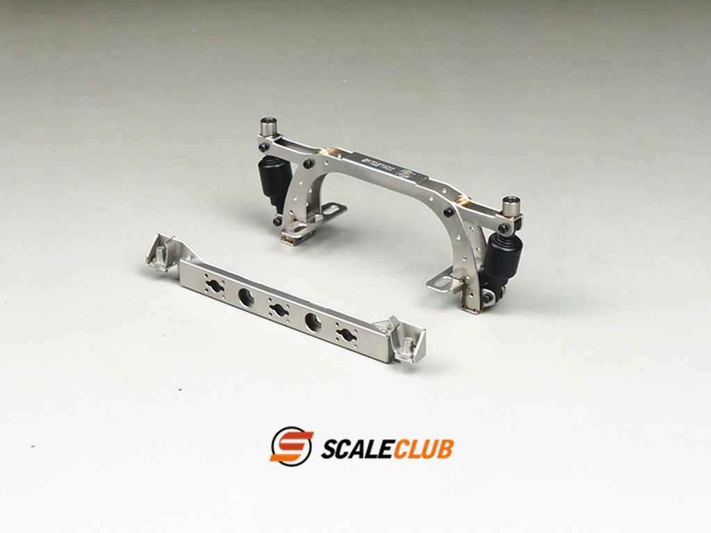 ScaleClub 1_14 Fahrerhausverschluss V2A mit Magnet fuer MAN F2000 - RC-Zubehoer