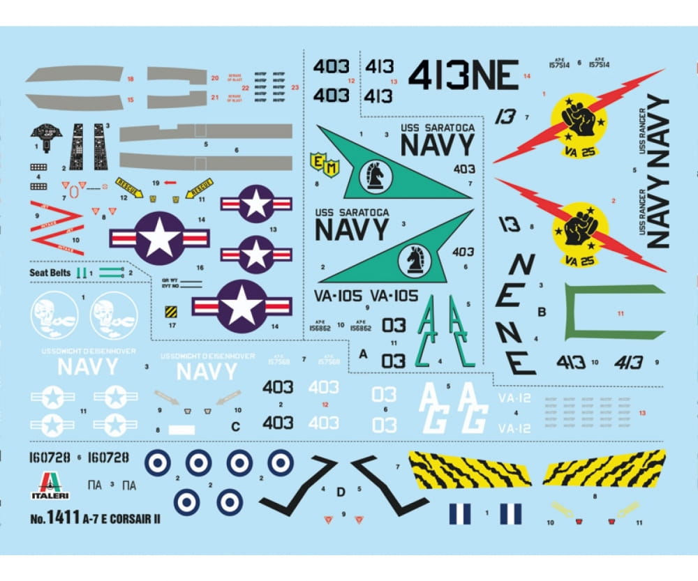 Italeri 1:72 A-7E Corsair II
