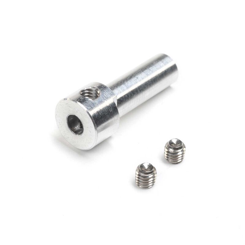 E-flite Rotor Motor Shaft: Habu SS 50mm EDF