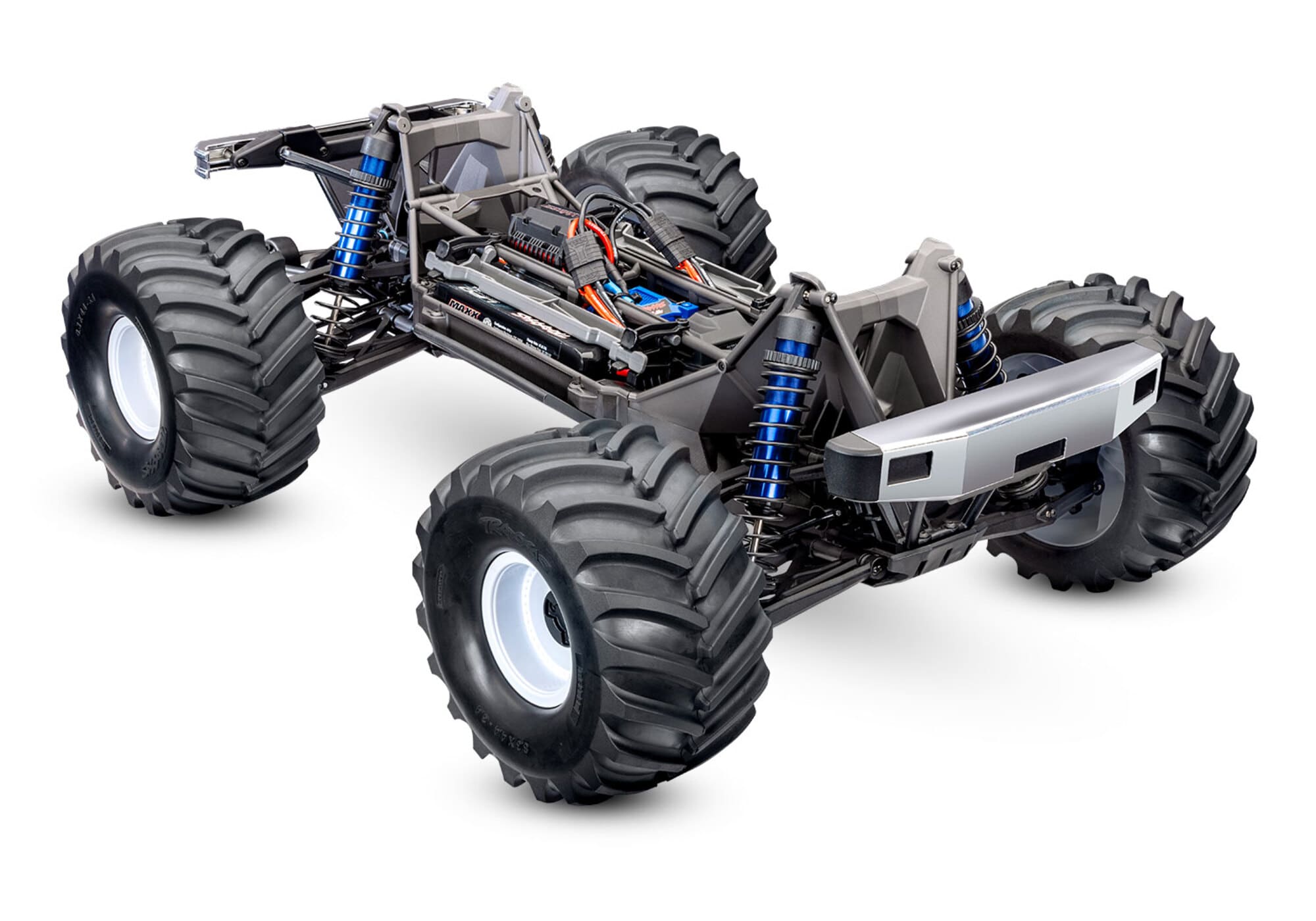 Traxxas X-Monster Chassis ohne Karosserie - 8s Brushless-Monster-Truck-Chassis