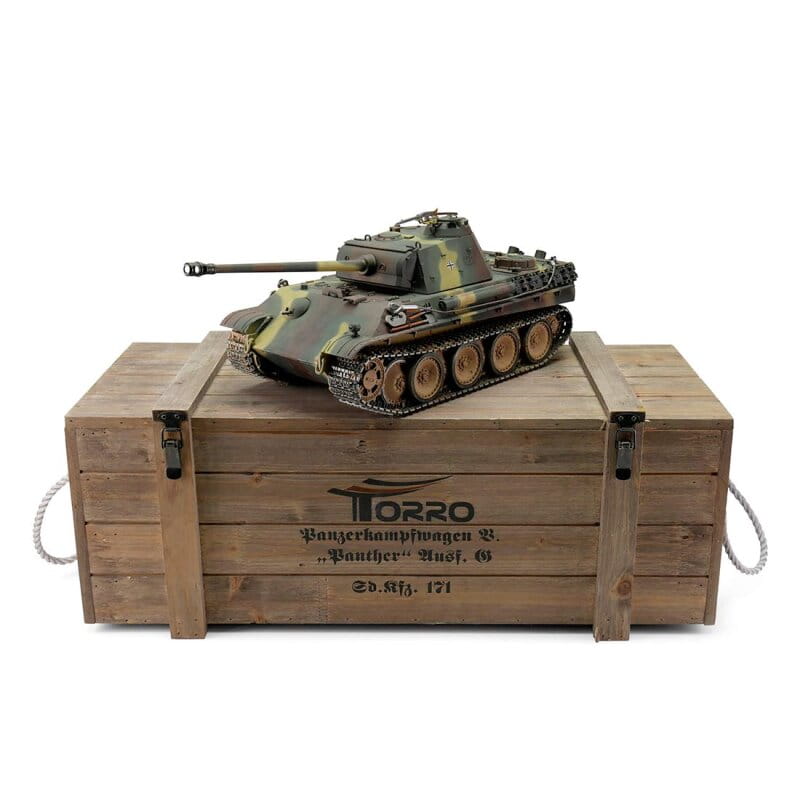 Torro RC Panzer Panther G tarn BB Rauch 1:16