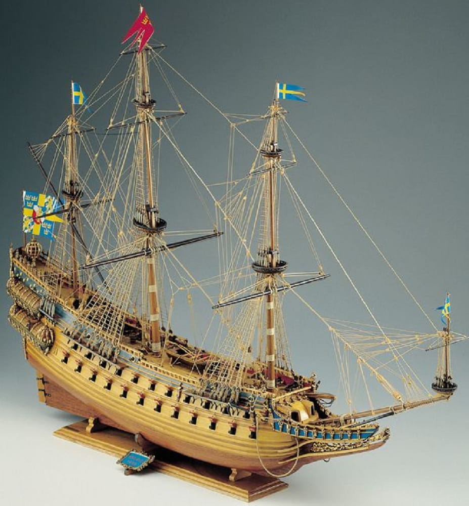Corel Schiff Wasa 1:75 Holz Baukasten Corel Schiff Wasa 1:75 Holz Baukasten