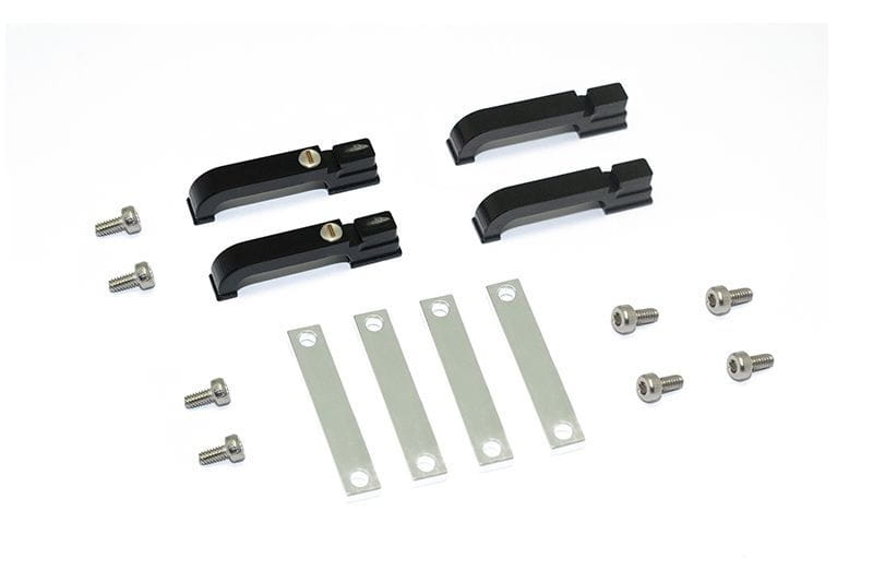 GPM Alu Tuergriffe schwarz _4 Stk._ fuer Traxxas TRX4 - 6 - RC-Zubehoer GPM Alu Tuergriffe schwarz _4 Stk._ fuer Traxxas TRX4 - 6 - RC-Zubehoer