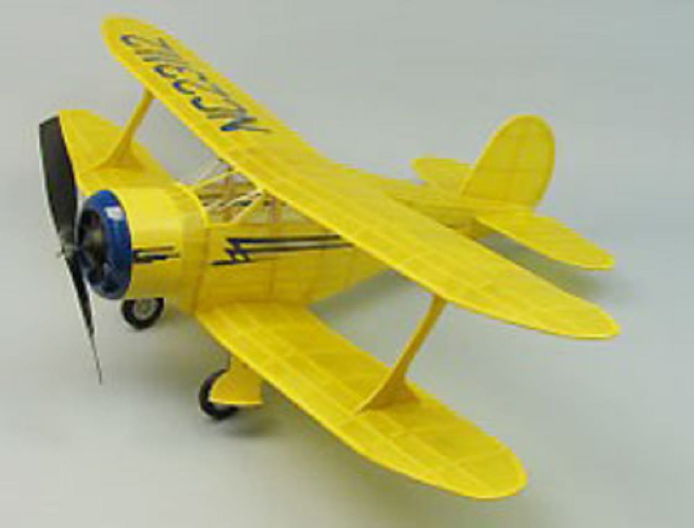 Dumas Aircraft Staggerwing Doppeldecker Balsabausatz