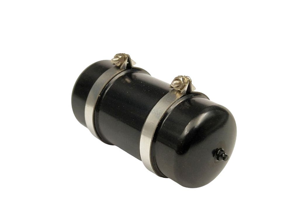 Thicon 1_14 Druckluftkessel 1fach_ Metall_ schwarz - RC-Zubehoer