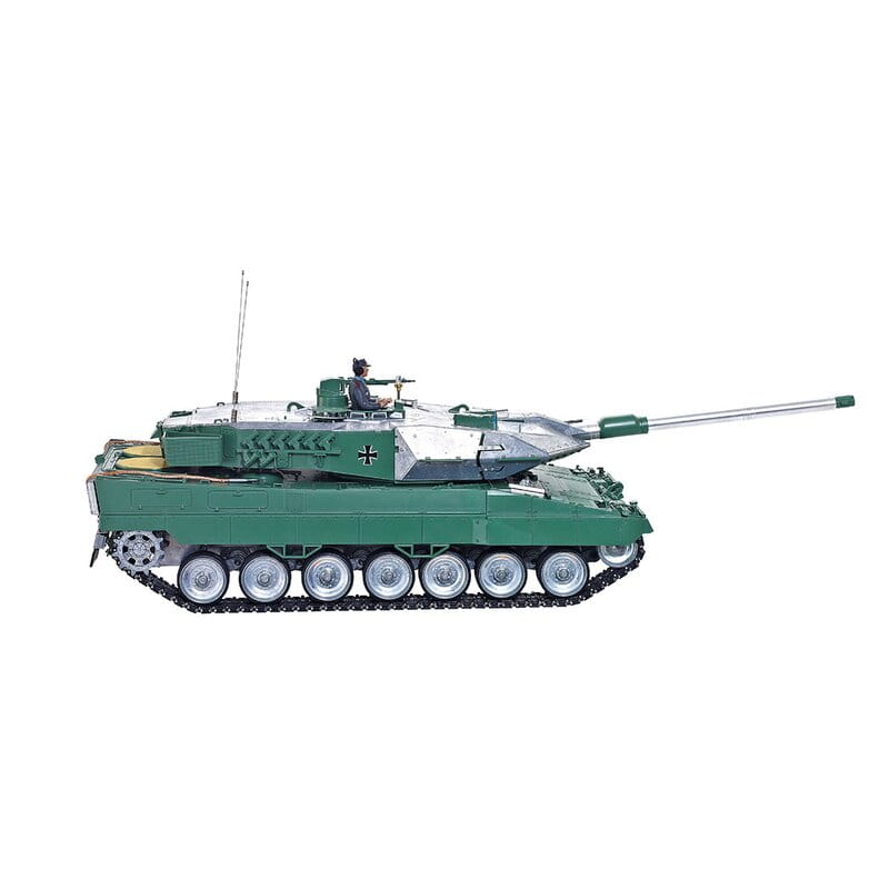 Leopard 2A6 RC Panzer Modell 1_16 in Metallausfuehrung Leopard 2A6 RC Panzer Bausatz 1 zu 16 aus Metall