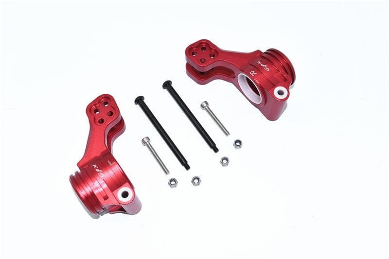 GPM Alu Radtraeger hinten rot fuer ARRMA Kraton_ Outcast 8s - RC-Zubehoer