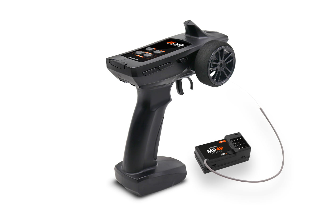 XC4 4 Kanal Fernsteuerung inkl. MR4R Empfaenger Modster XC4 4-Kanal Fernsteuerung inkl. MR4R Empfaenger - RC-Zubehoer