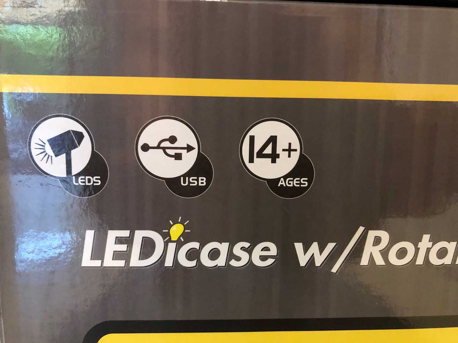Modellauto Vitrine 1:18 LED Beleuchtet mit Drehteller