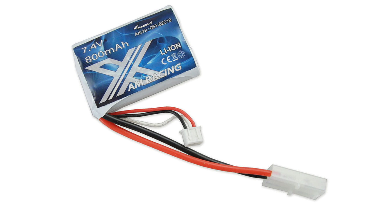 Amewi 7_4V Li-Ion Akku 800mAh Sea Rider_ Warrior _V3_ - RC-Zubehoer