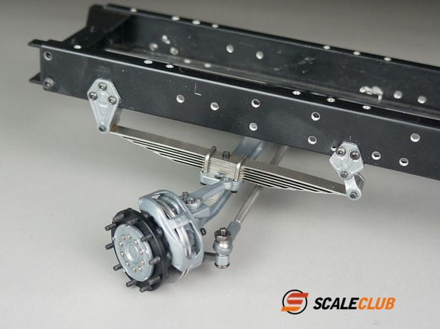 ScaleClub 1_14 Federtaeger Vorderachse fuer 50195 - RC-Zubehoer