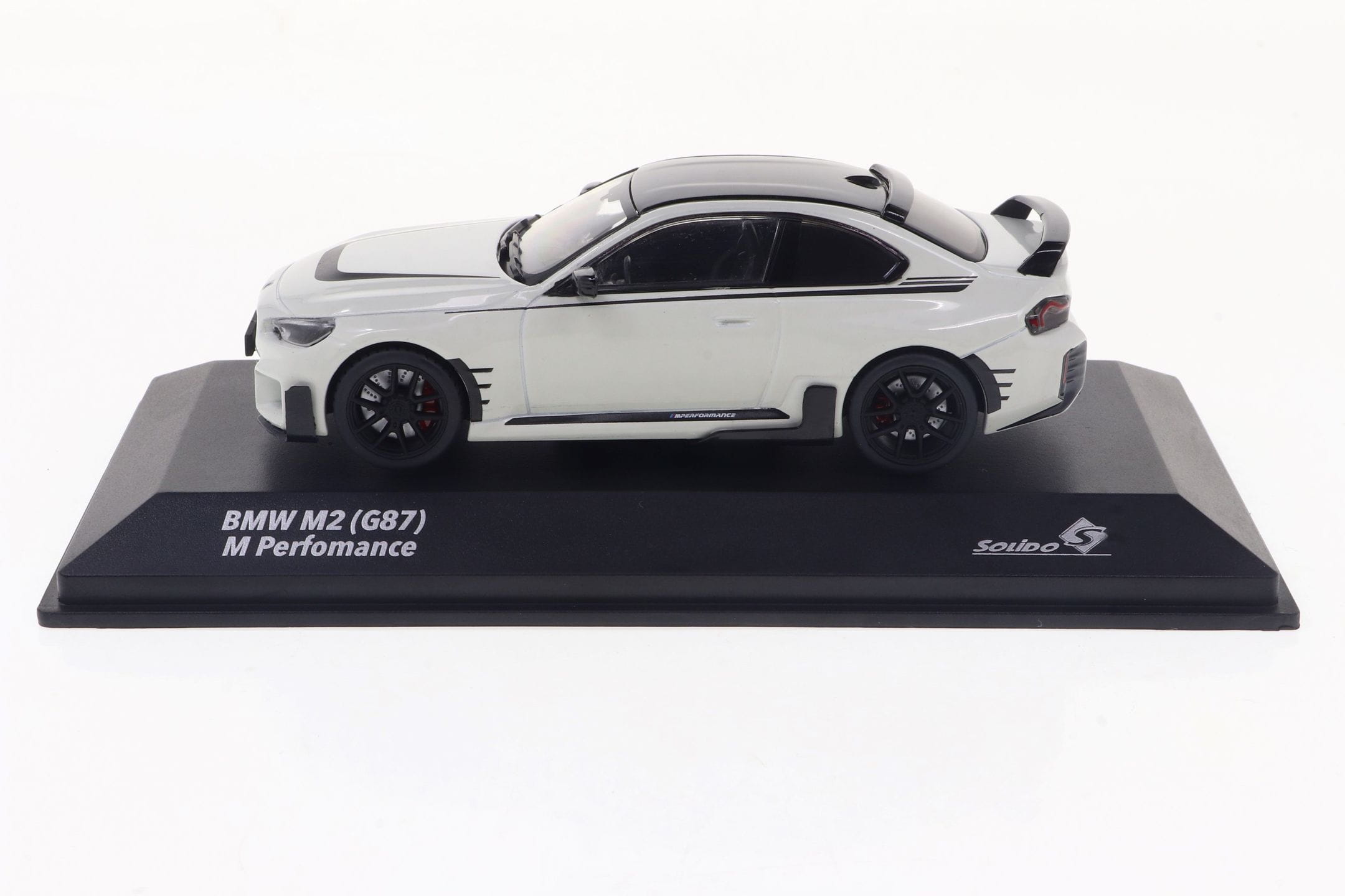 Solido 1_43 BMW G87 M2 2023 Modellauto in Alpin White_ detailgetreu aus Die-Cast Metall