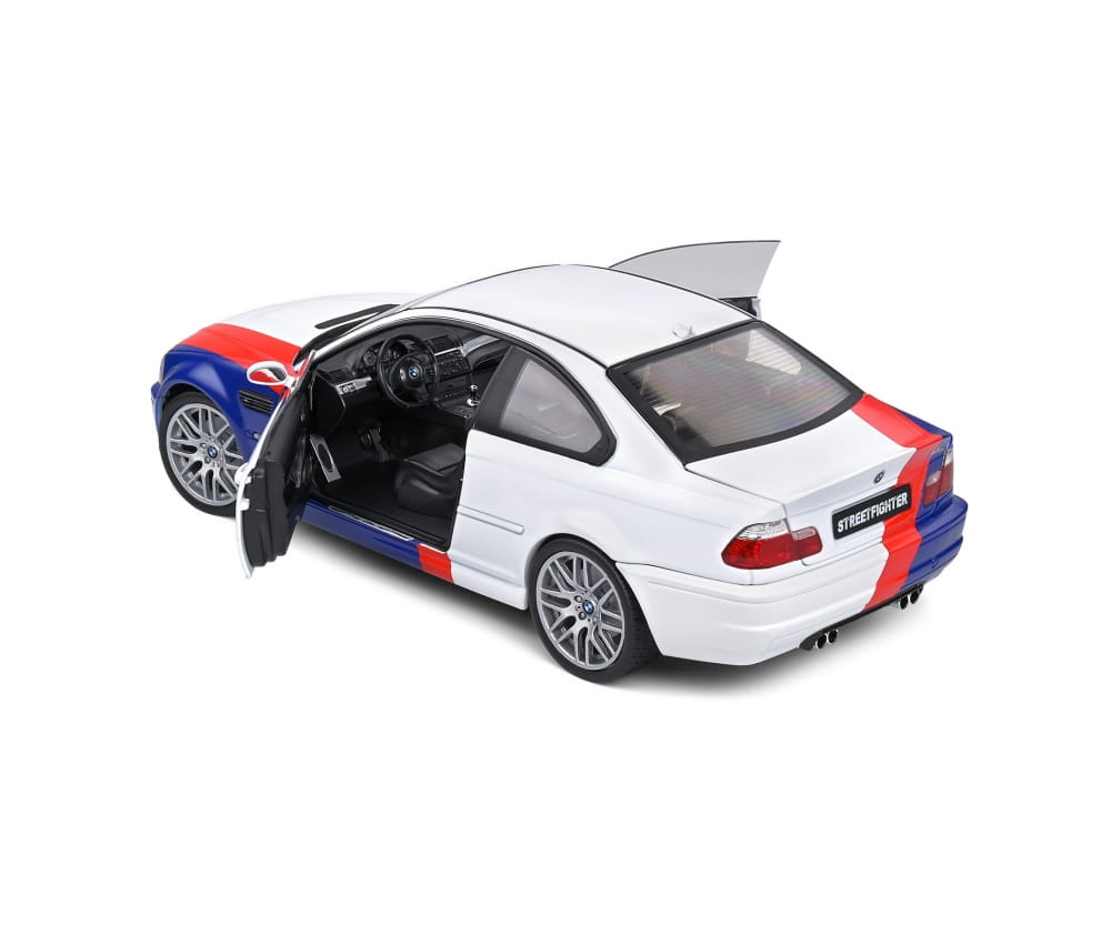 Solido 1:18 BMW E46 M3 Streetf weiß Modellauto