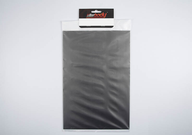 Killerbody Lexan Platte Kohlefaser Optik (203 x 305 x 0,5mm)
