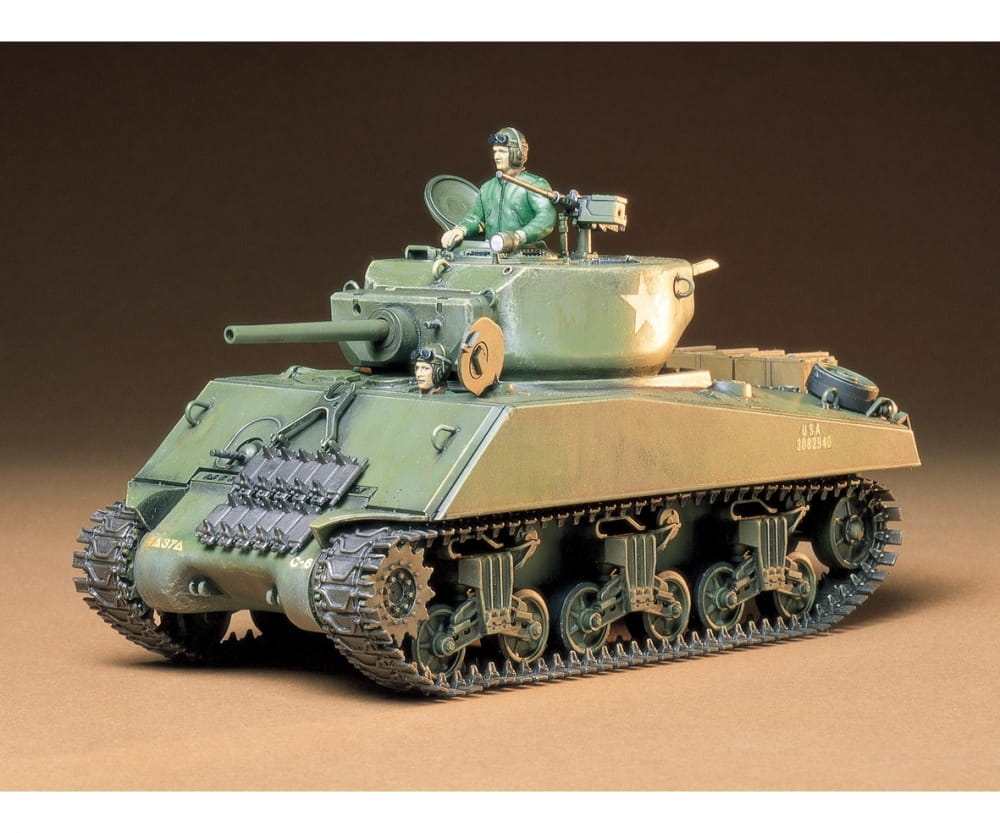 Tamiya 1:35 US Sherman M4A3E2 Jumbo Plastik Modellbau