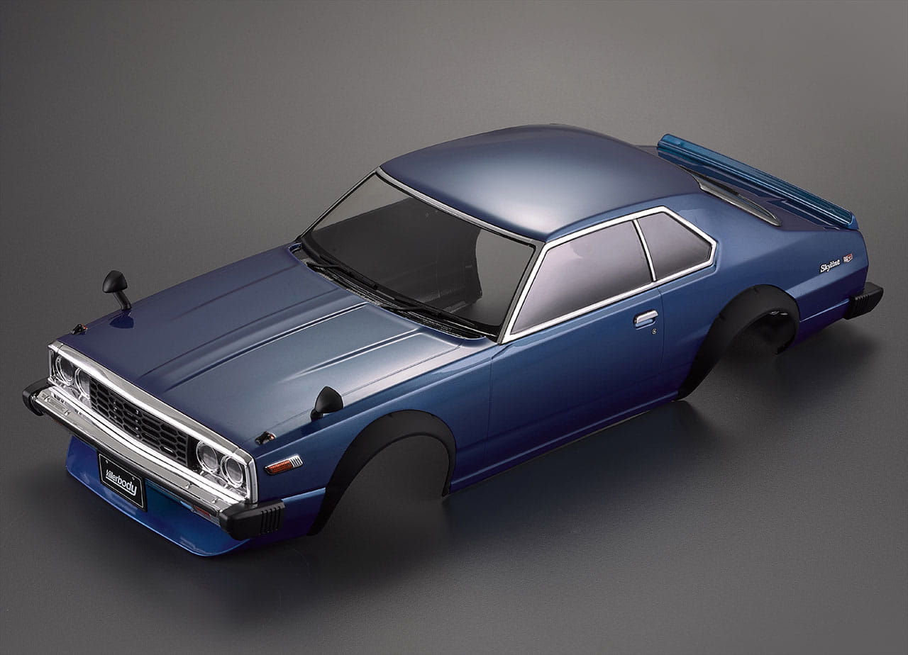 Killerbody Nissan Skyline Hardtop 2000 (1977) Karosserie lackiert Blau