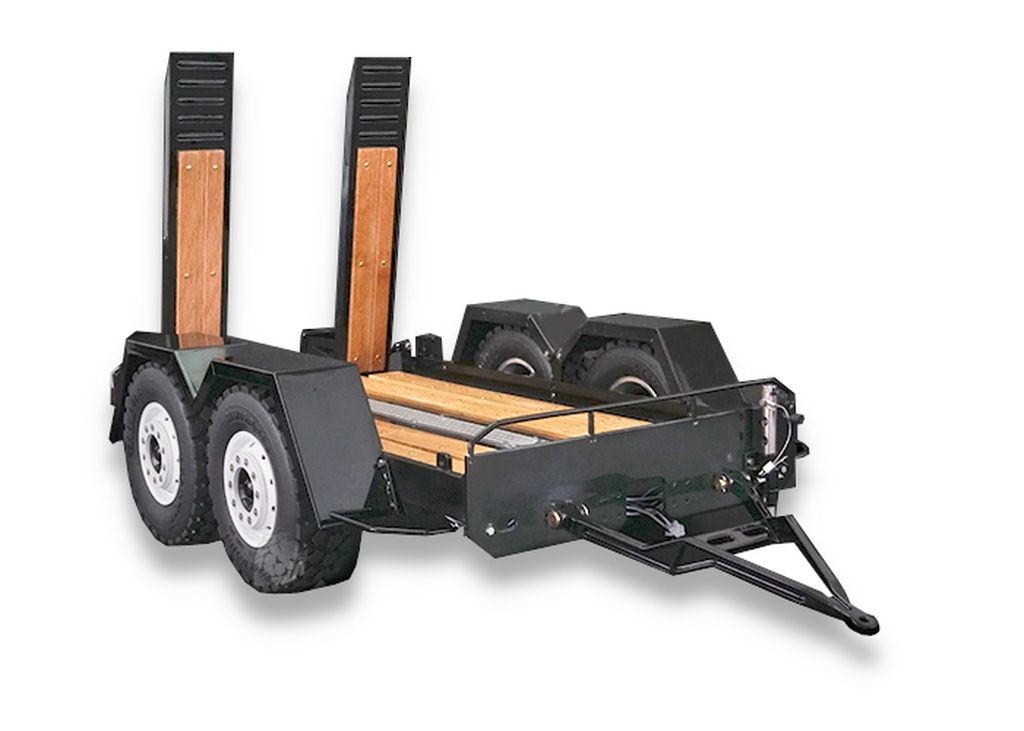 Lesu 1_14 Anhaenger fuer LKW zum Kompaktlader-Transport - RC-Zubehoer