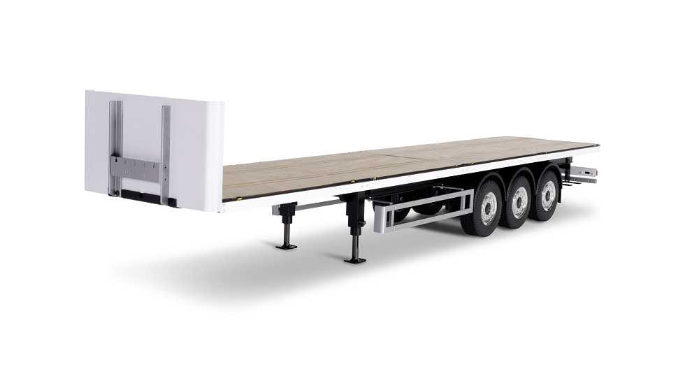 Carson RC Truck Anhänger 1:14 3-Achs Flachbettauflieger III Stahl Carson RC Truck Anhänger 1:14 3-Achs Flachbettauflieger III Stahl