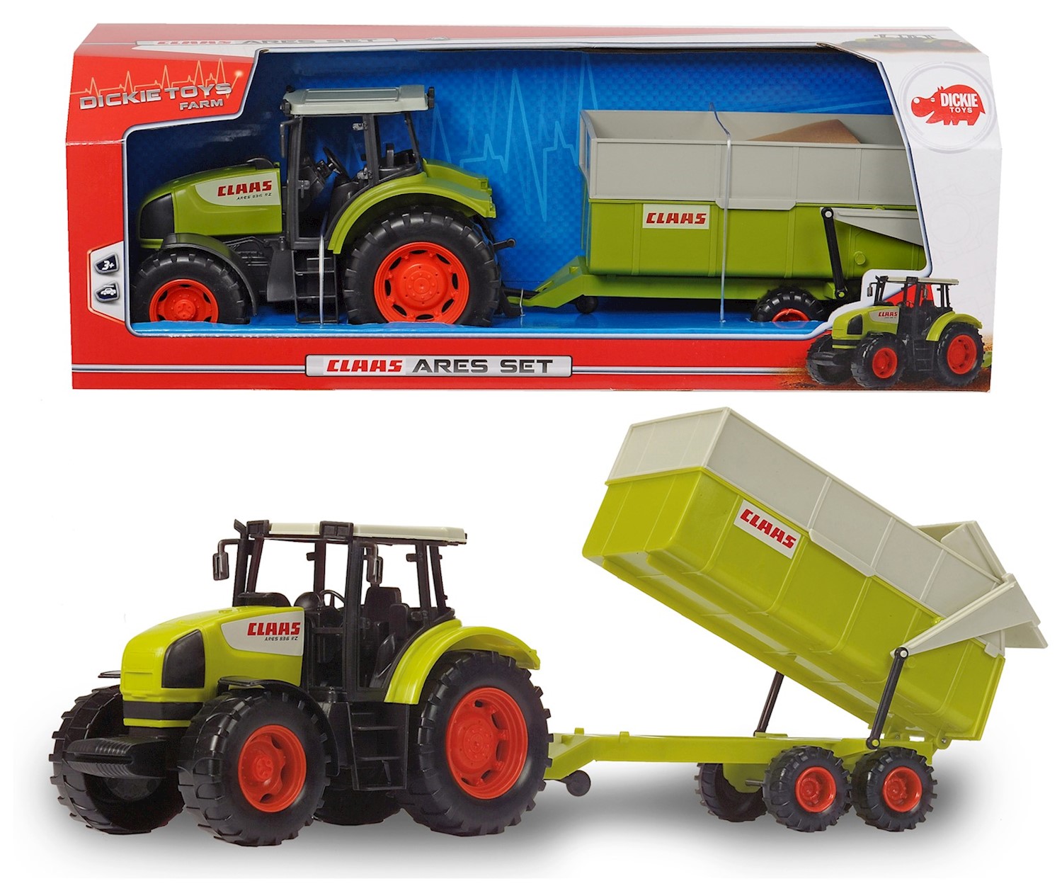 Dickie CLAAS Ares Set