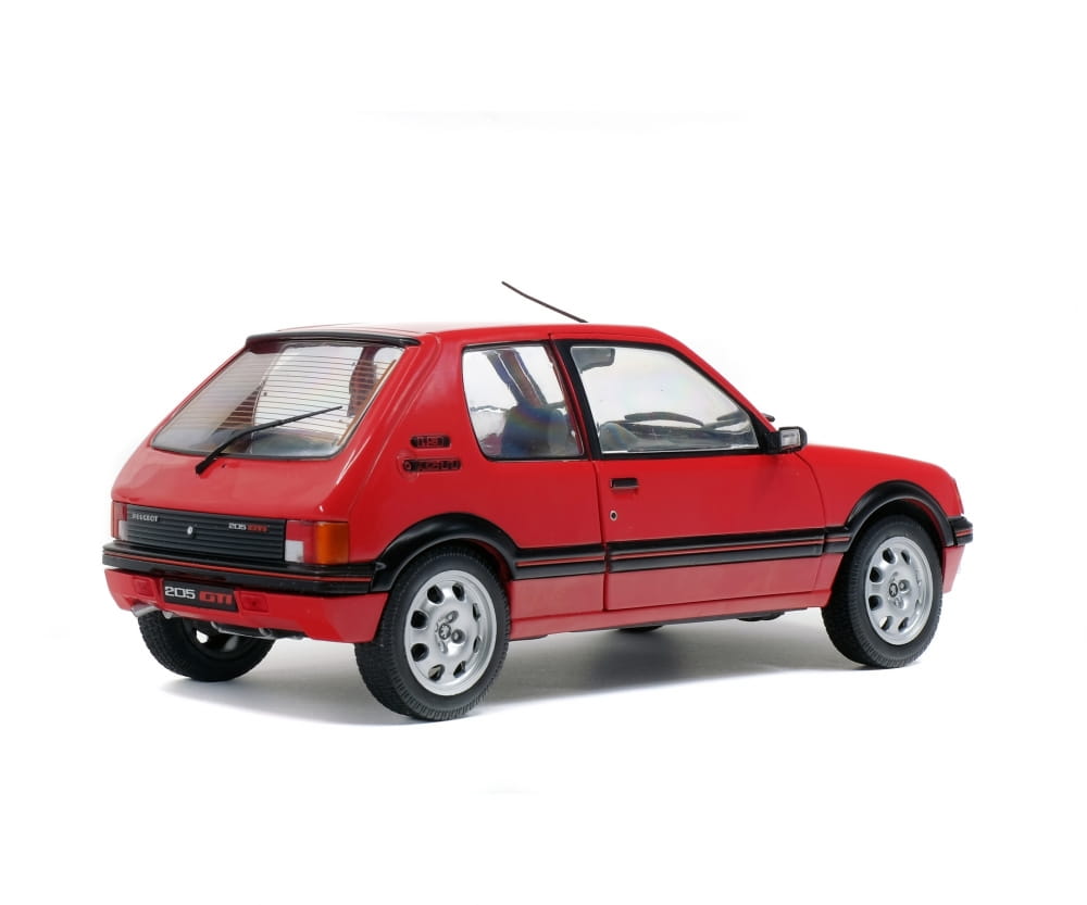 Solido Peugeot 205 GTI 1992 – Miniature 1/18 Vert Métal – Collection Auto