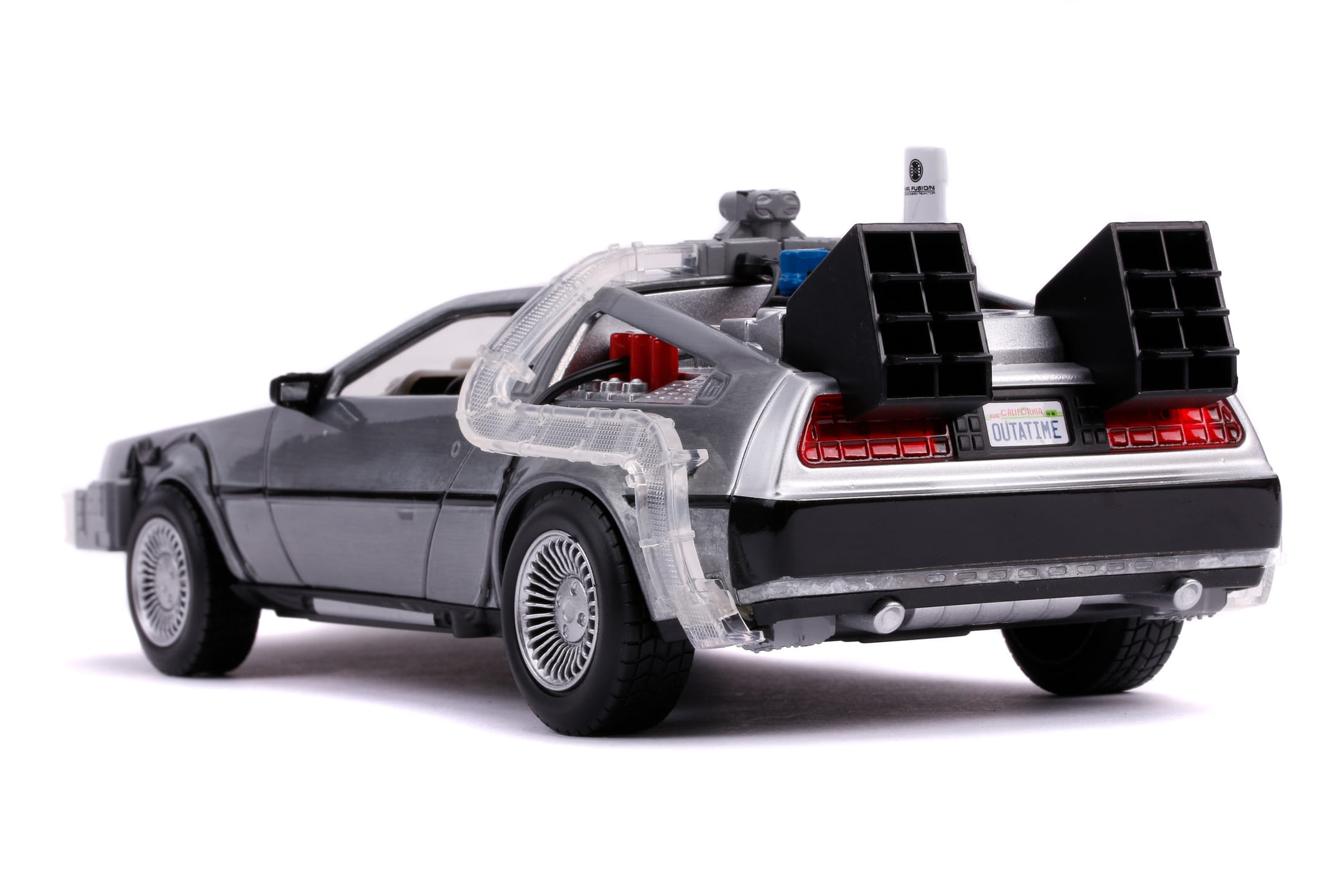 Jada Back to the Future 2 DeLorean 1:24 Zurück in die Zukunft Modellauto